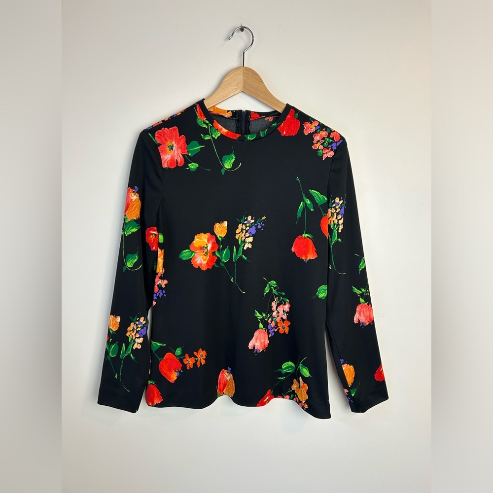 Vintage Floral Long Sleeve Shirt